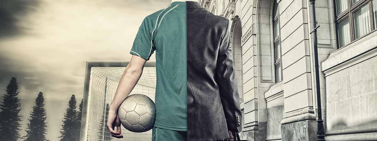 7 Sport Management 1200x450 - Man holding a football and a suitcase