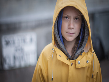 In August 2018, outside the Swedish parliament building, Greta Thunberg started a school strike for the climate. Image Anders Hellberg In August 2018, outside the Swedish parliament building, Greta Thunberg started a school strike for the climate Image Anders Hellberg