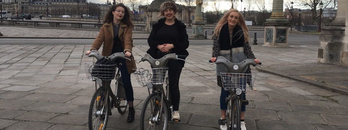 First-year BA (Hons) Textile Design student Chloe Watling talks about her trip with BCU to Paris.