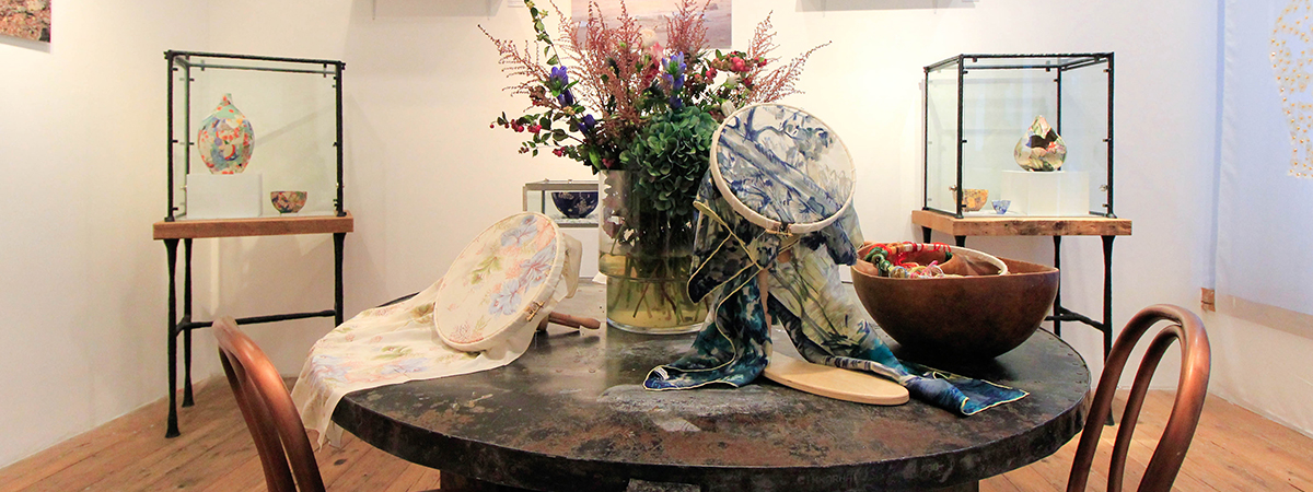 Embroidery Lecturer and Textile Artist Zoë Hillyard recently curated her first Solo Exhibition ‘Balancing Tensions