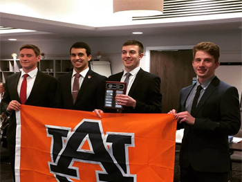 The winning BCU/Auburn team Auburn team