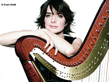 Catrin Finch will join the Conservatoire - credit Deutsche Grammophon