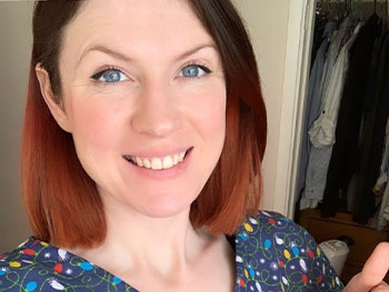 Adult Nursing alumna Claire Carmichael Nursing alumna Claire Carmichael