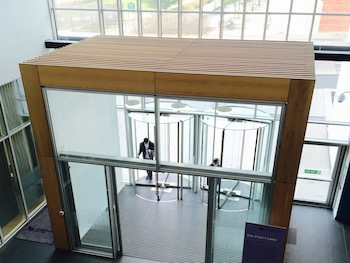 Curzon Building entrance Curzon Building Lobby