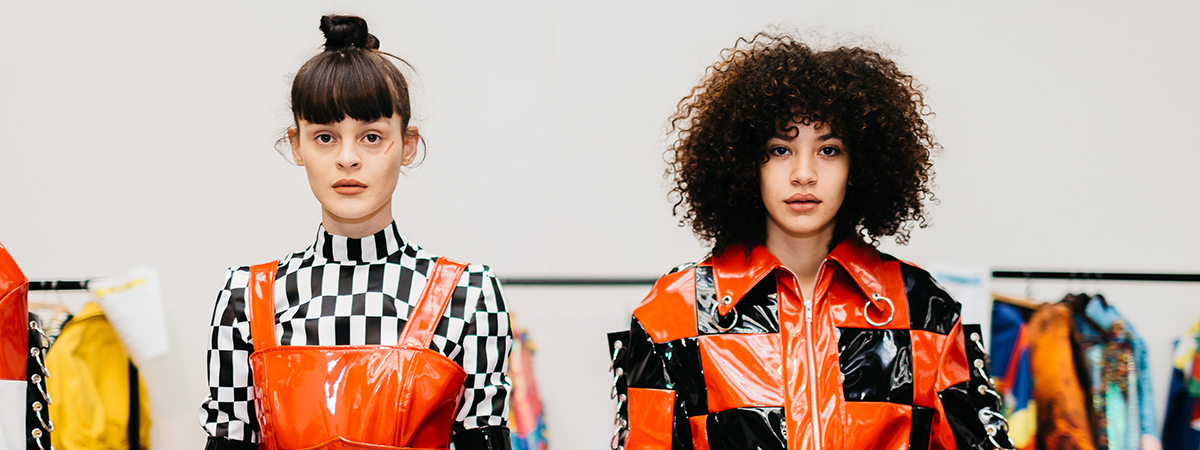 Behind the scenes at Graduate Fashion week