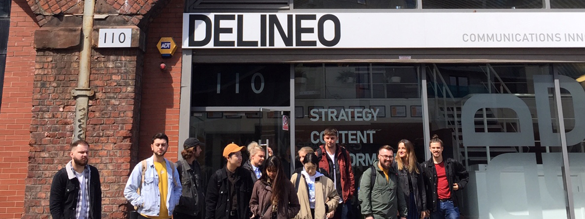 BA (Hons) Graphic Communication students were recently given the opportunity to visit a variety of Manchester-based agencie