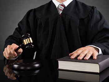 Centre for American Legal Studies Nupej Page Image 350x263 - Judge with a gavel