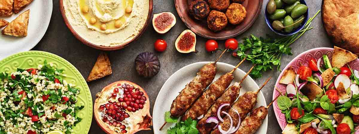 Restaurants for each culture 1200x450 - Food on a table