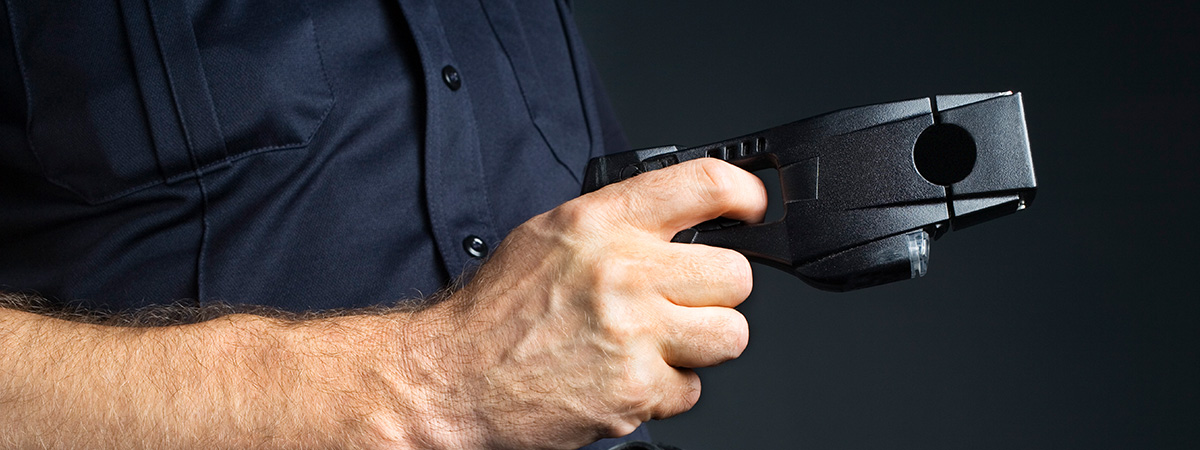 Police taser use large