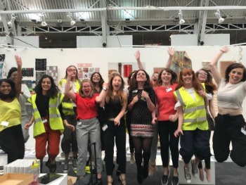 Textile students- New Designers 2017