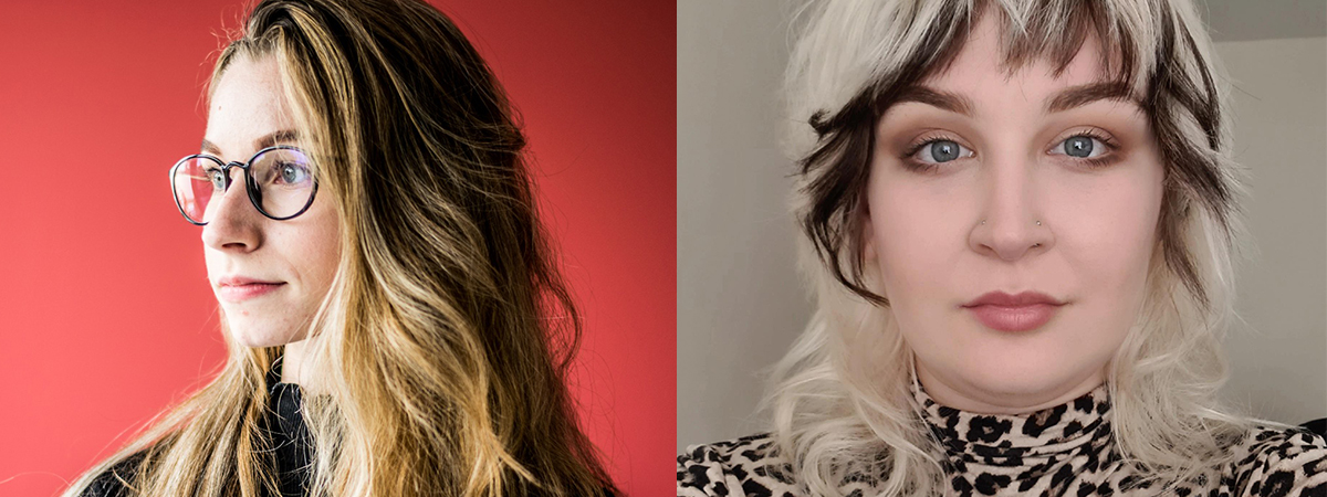 Headshots of Anita Brindley (left) and Lauren Francis (right)