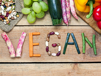 BLSS Vegan Guide to Birmingham News Image 350x263 - Vegetables spelling the word Vegan